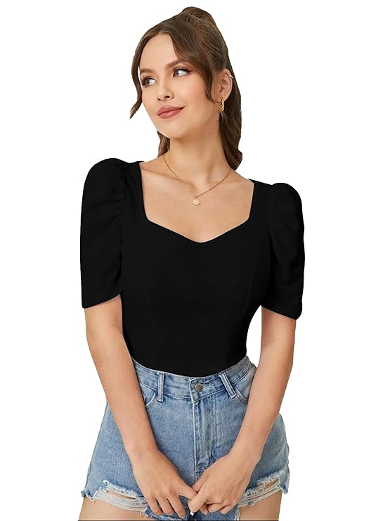 Dream Beauty Fashion Women's Sleeve Elegant Casual Tee Top